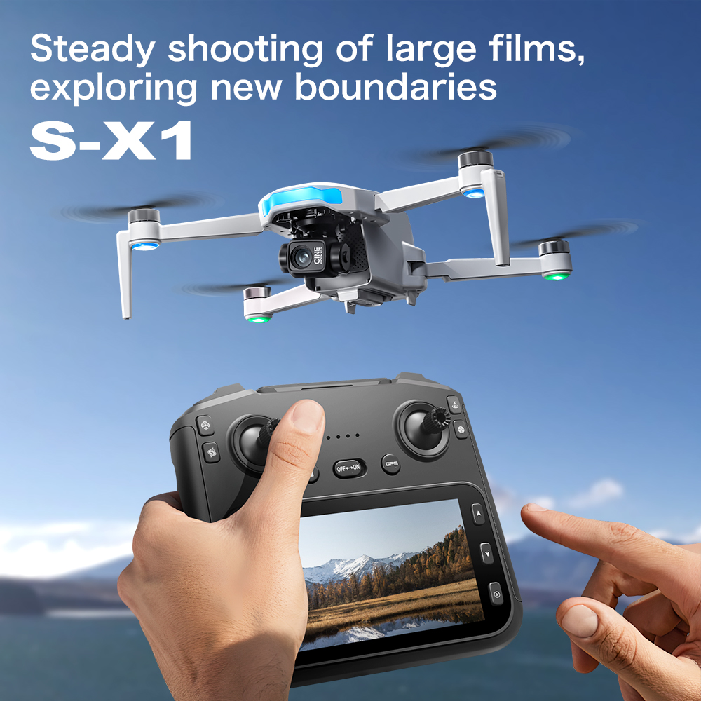 Original S-X1 GPS Foldable RC  - đánh giá và giá Drone Mapping