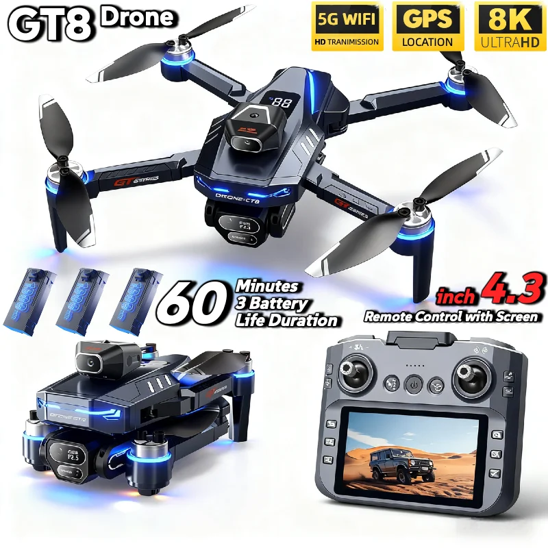 HOT For LSRC GT8 Drone 4K Prof - đánh giá và giá Drone Surveying