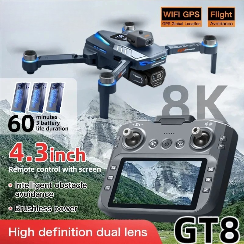 Original GT8 Drone 8K Professi - đánh giá và giá Drone Mapping