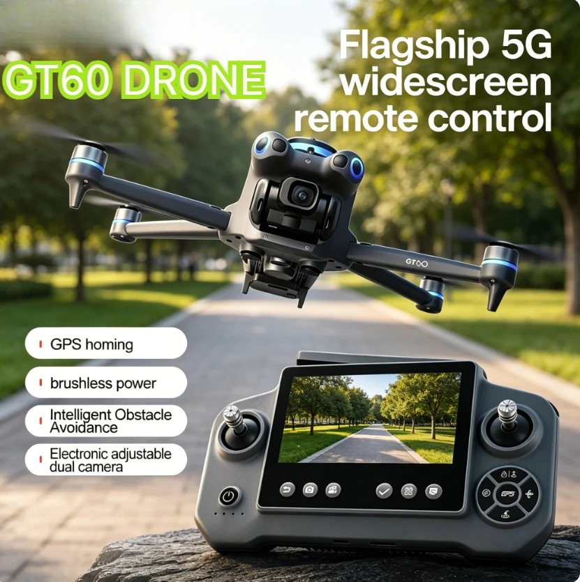 Original GT60 GPS Foldable RC  - đánh giá và giá Drone Surveying