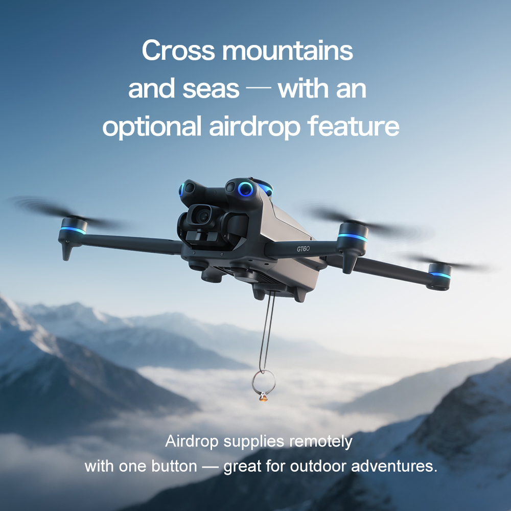Original GT60 GPS Foldable RC  - đánh giá và giá Drone Surveying